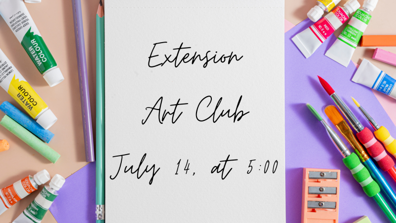 Picture of art supplies